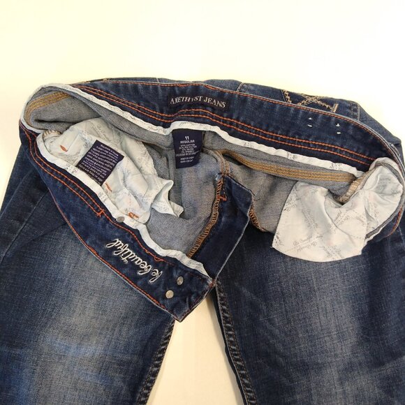 Amethyst Jeans Be Beautiful Women 11 Reg Fit Dariela Mid-Rise Denim Embroidered - Picture 6 of 6